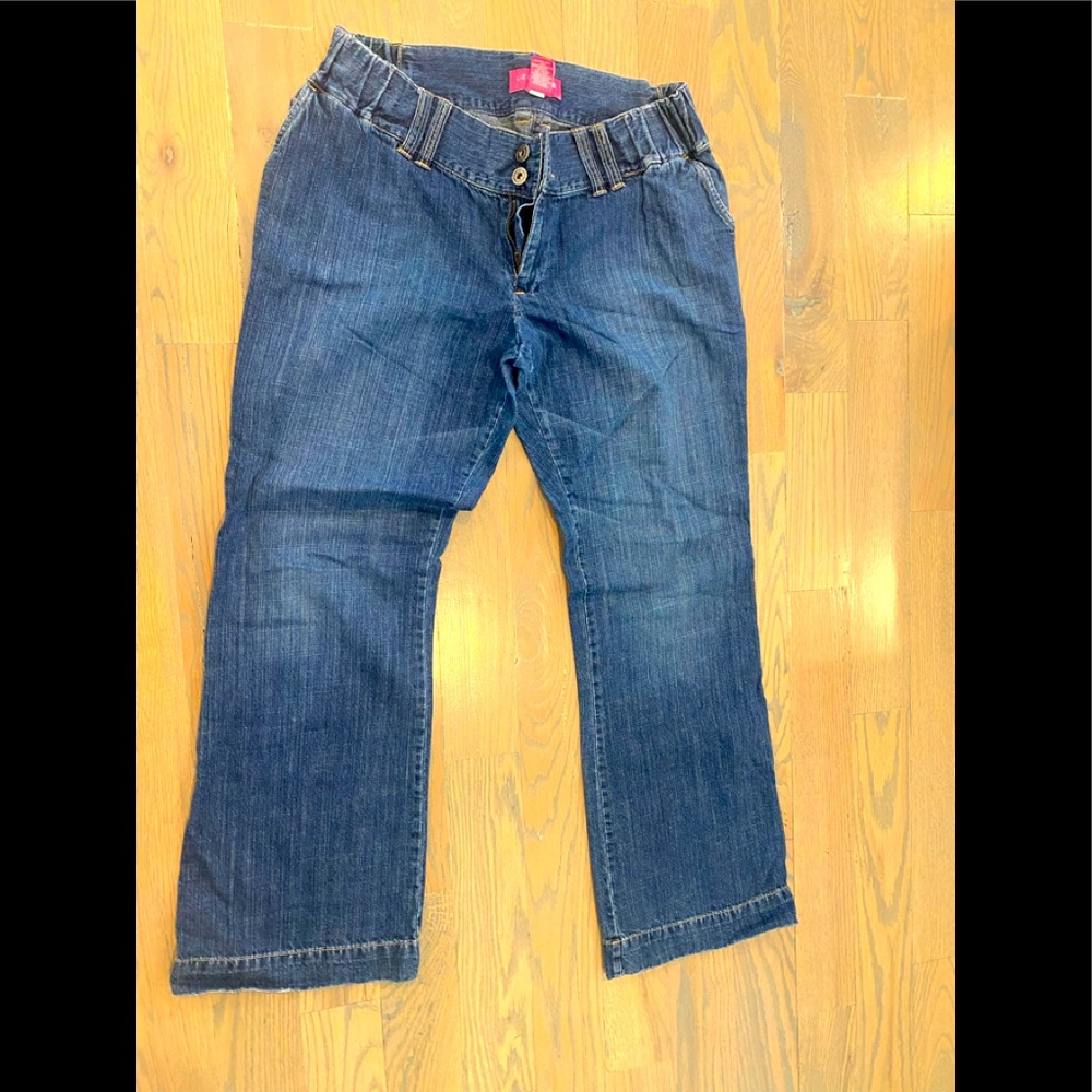 Liz Lange Maternity for Target 7/8  jeans size 8
